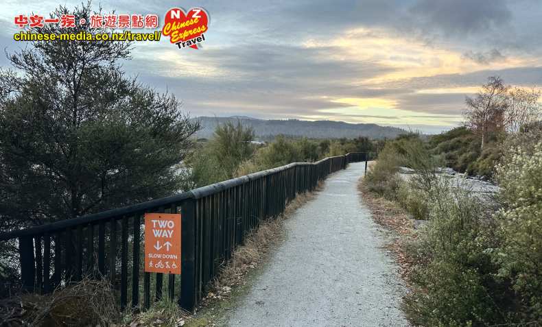 Rotorua 羅托魯瓦 Sulphur Flat 硫磺平原 日出