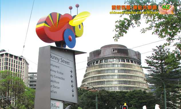 Wellington Parliament Beehive 國會蜂窩大樓