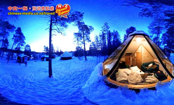 芬蘭 Finland 北極光、 Rovaniemi 羅瓦涅米、聖誕老人村 Santa Claus Village、Lapland 北極犬拉雪橇、破冰船 玻璃頂酒店 Star Arctic Hotel  Wilderness Hotel Snowman World
