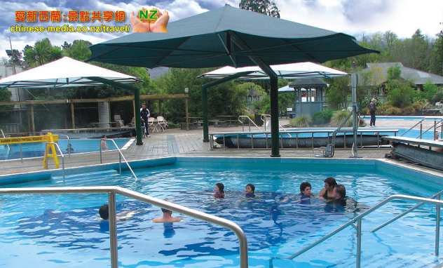 Hanmer Springs Thermal Pools & Spa 漢默斯冰林斯泡溫泉 水上玩樂