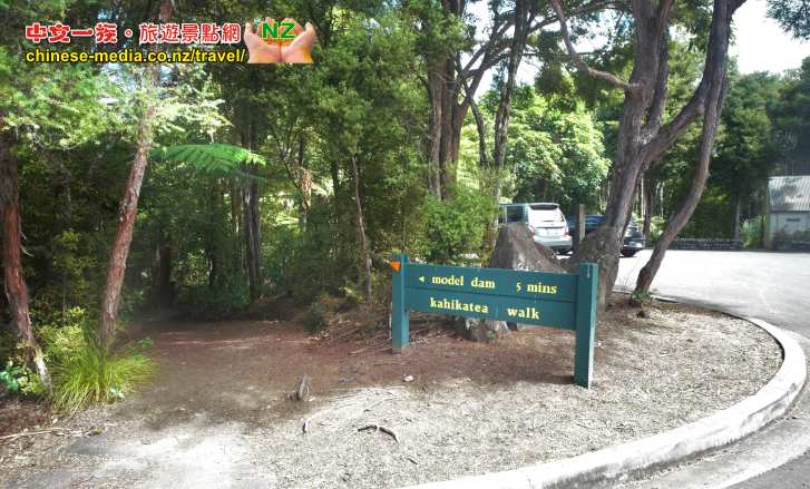 Kauaeranga Valley Visitor Centre 環保署旅客資訊中心 Model Kauri Dam 模型水壩 Pinnacles 頂峰步道