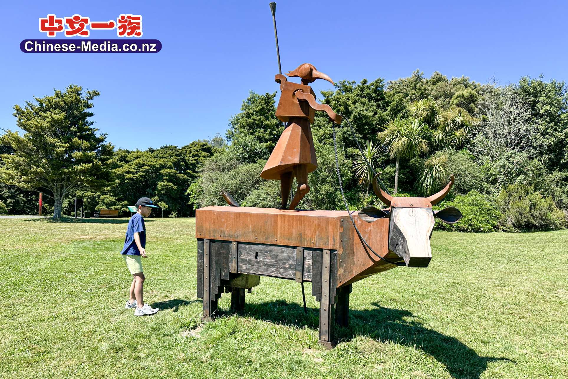 Auckland Botanic Gardens 奧克蘭植物花園 Sculpture in the Gardens   中文一族傳媒新西蘭旅遊景點