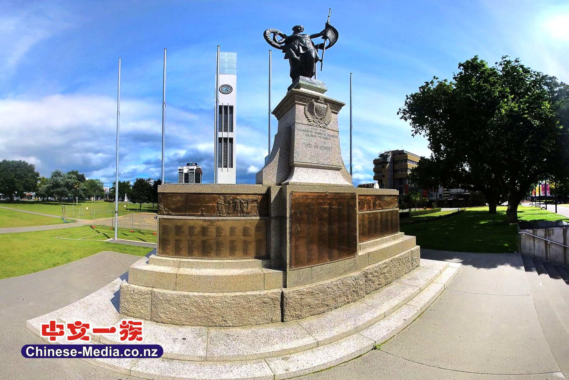 Palmerston North 北帕默斯頓 The square 中文一族傳媒新西蘭旅遊景點